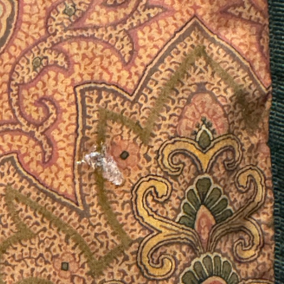 Etro Orange and Green Mini Bag with Paisley Design - Picture 2 of 13